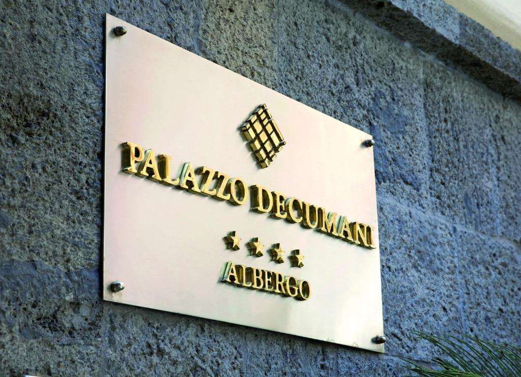 ALBERGO PALAZZO DECUMANI